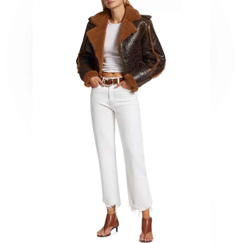 FRAME Denim White Straight Leg Jeans Size 30